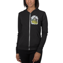 Load image into Gallery viewer, Unisex Zip-Up "Decision Time" Hoodie