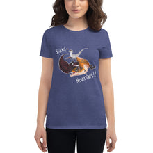 Load image into Gallery viewer, Women's "Sticky Never Dies" Graphic Tee