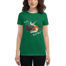 Load image into Gallery viewer, Women's "Sticky Never Dies" Graphic Tee
