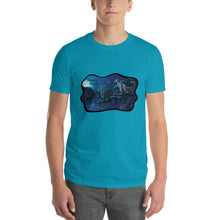 Load image into Gallery viewer, Men's "Nighttime Raptors" Graphic Tee
