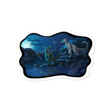 Load image into Gallery viewer, "Nighttime Raptors" Stickers