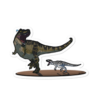 Load image into Gallery viewer, &quot;Get The Rex!&quot; Stickers
